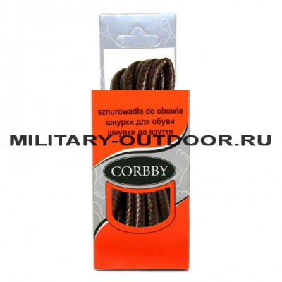 Шнурки Corbby 5211/90cm Brown